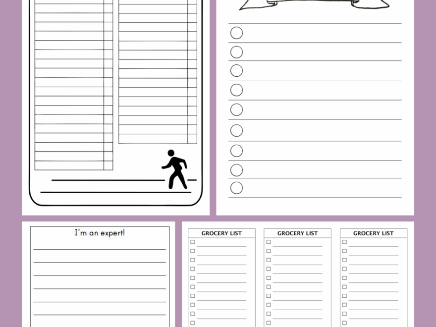 10 Best Printable Blank List PDF For Free At Printablee