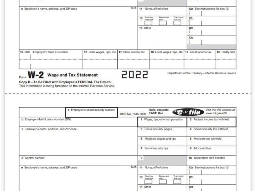 2025 W2 Printable Form Oliver E Greenhalgh