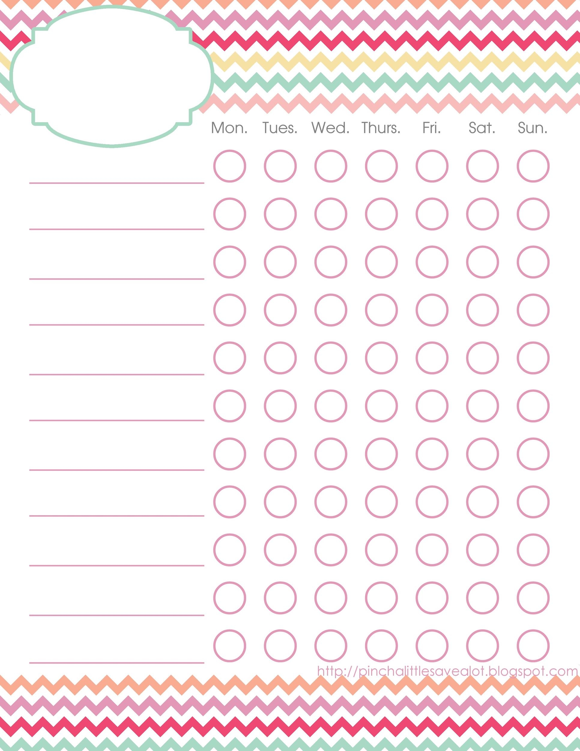 43 FREE Chore Chart Templates For Kids TemplateLab