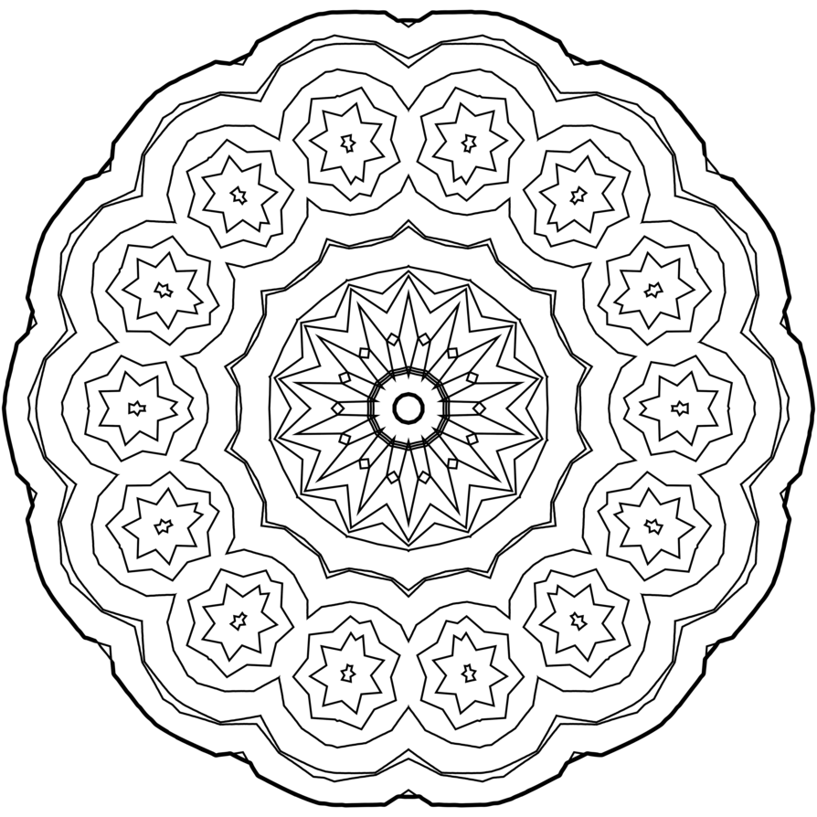 9 Best Images Of Free Printable Mandala Templates Blank Mandala 
