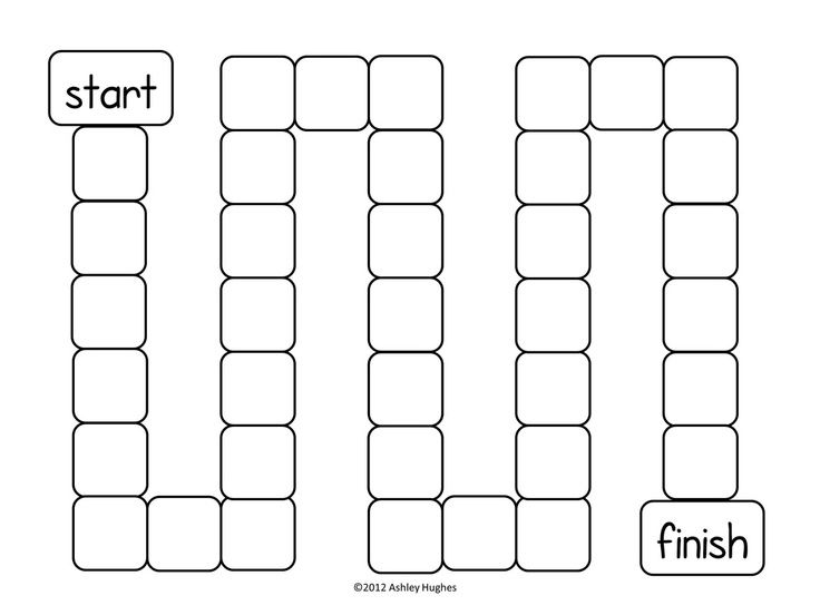 Blank Game Board Printable