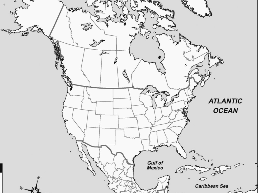 Blank Map United States Printable Save Printable United States Map In