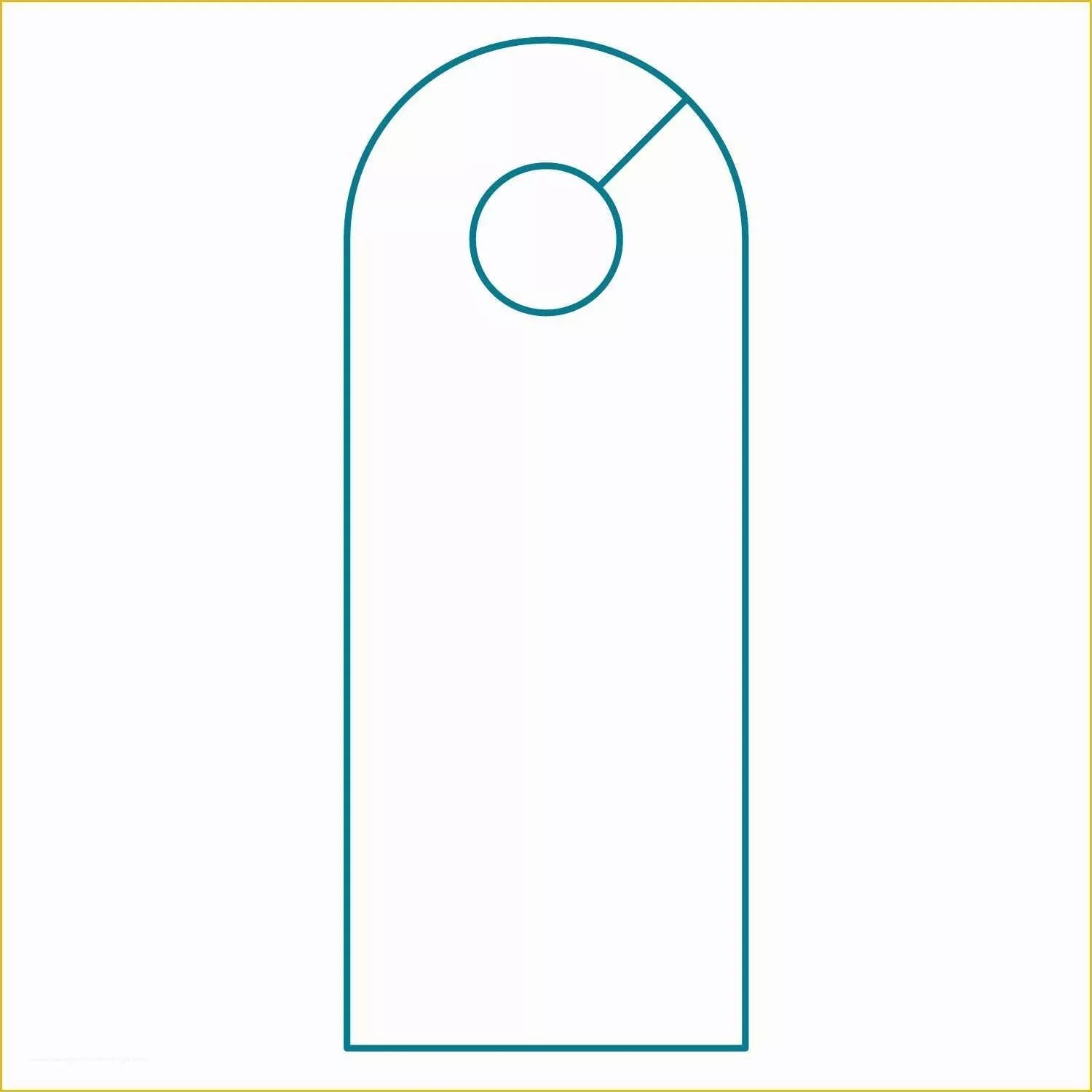 Blank Printable Door Hangers Printable Calendars AT A GLANCE