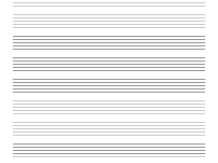 Blank Staff Paper 12 Staves Download Printable PDF Templateroller