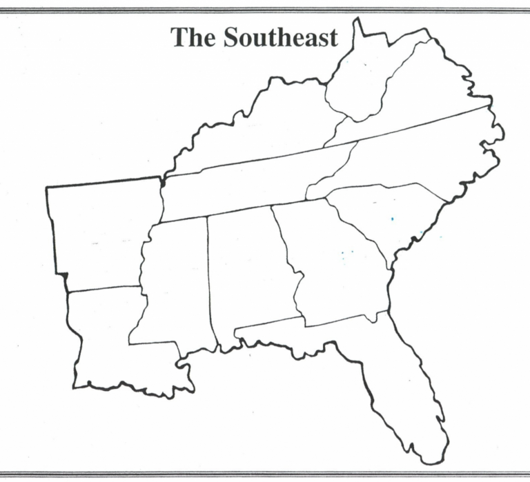 Blank Us Regions Map Printable Us Maps Printable Maps Online