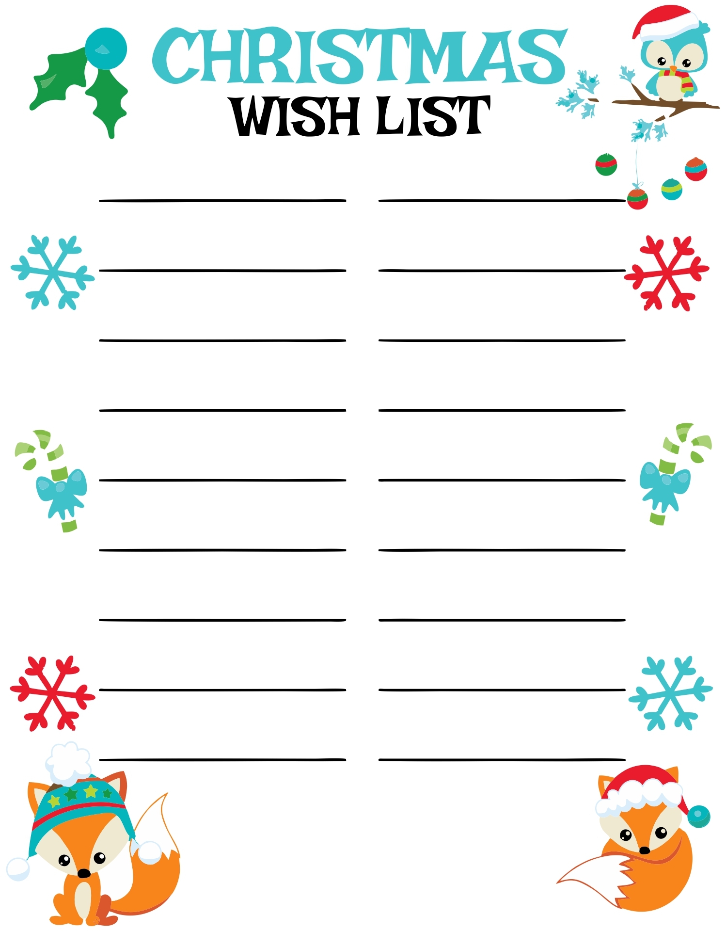 Class List Blank 10 Free PDF Printables Printablee