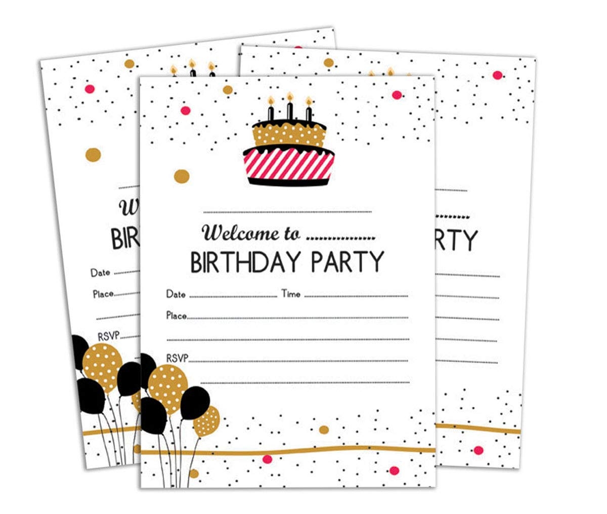 Free Blank Printable Party Invitations Download Free Blank Printable 