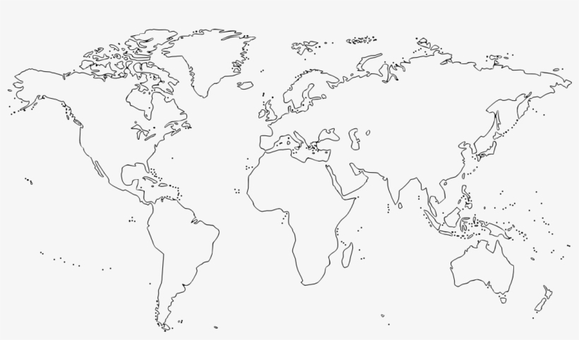 Free Printable Blank Outline Map Of World Png Pdf 10 Best Blank World 