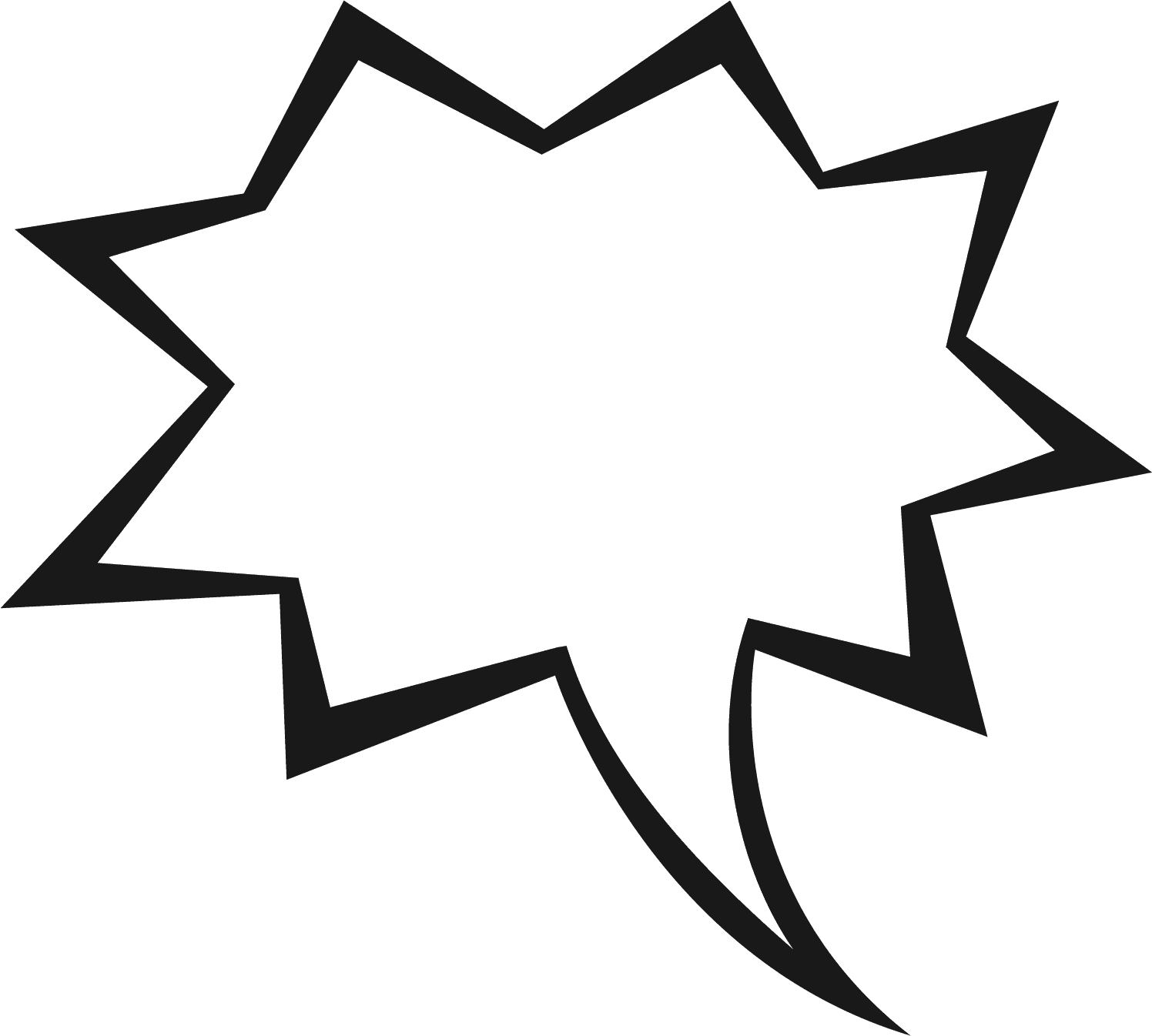 Blank Speech Bubble Printable