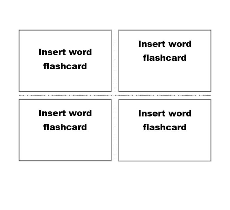 Fresh Free Printable Blank Flash Cards Template Sparklingstemware