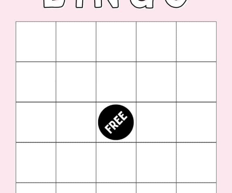 Large Printable Blank Bingo Cards Printable Blank Bingo 58 OFF
