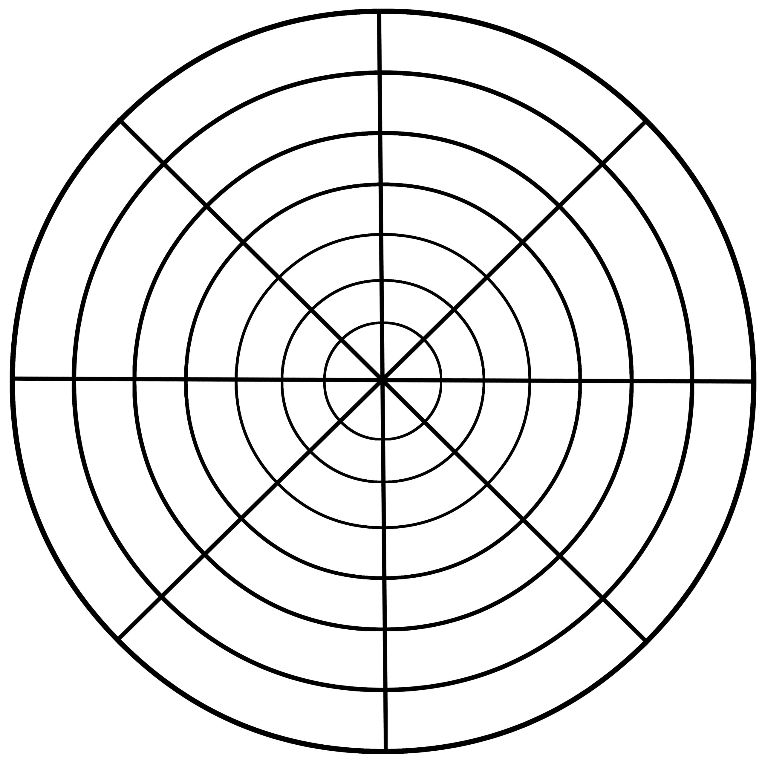 Mandala Blank Template Printable And Enjoyable Learning
