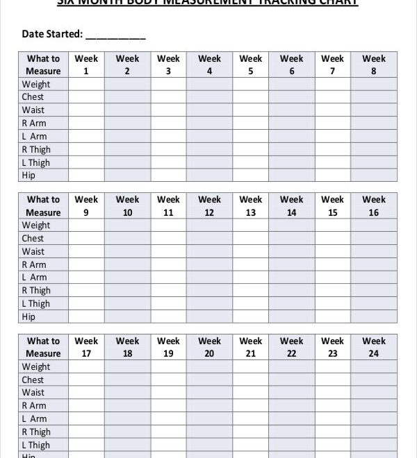 Printable Blank Body Chart NBKomputer