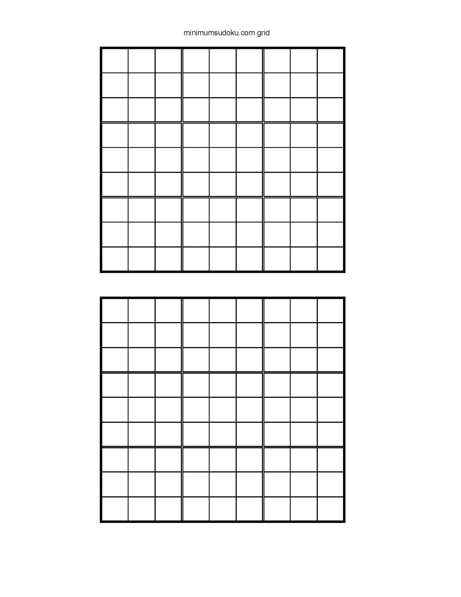 Printable Blank Sudoku Grids 4 Per Page Sudoku Printable Sudoku Lyana 