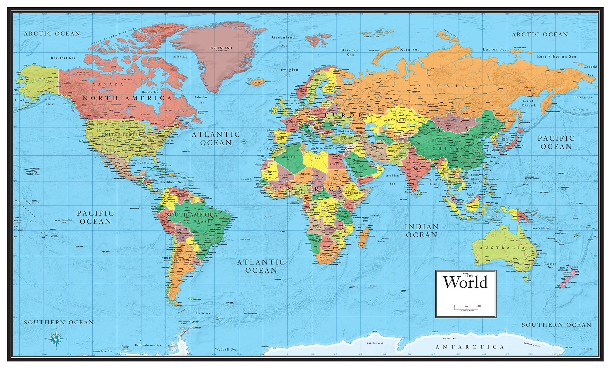 Printable Blank World Map Outline Transparent PNG Map
