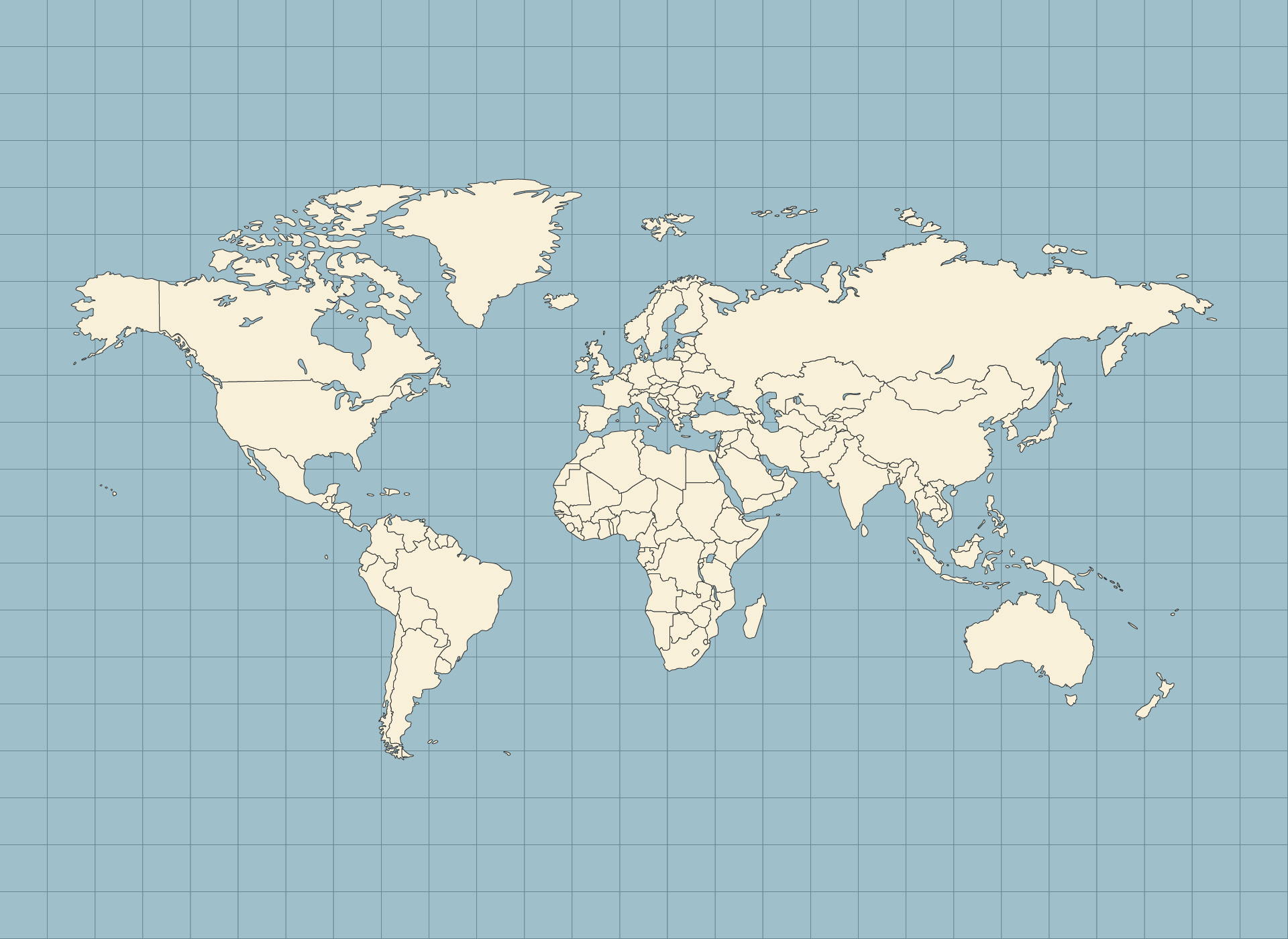 Blank World Maps Printable