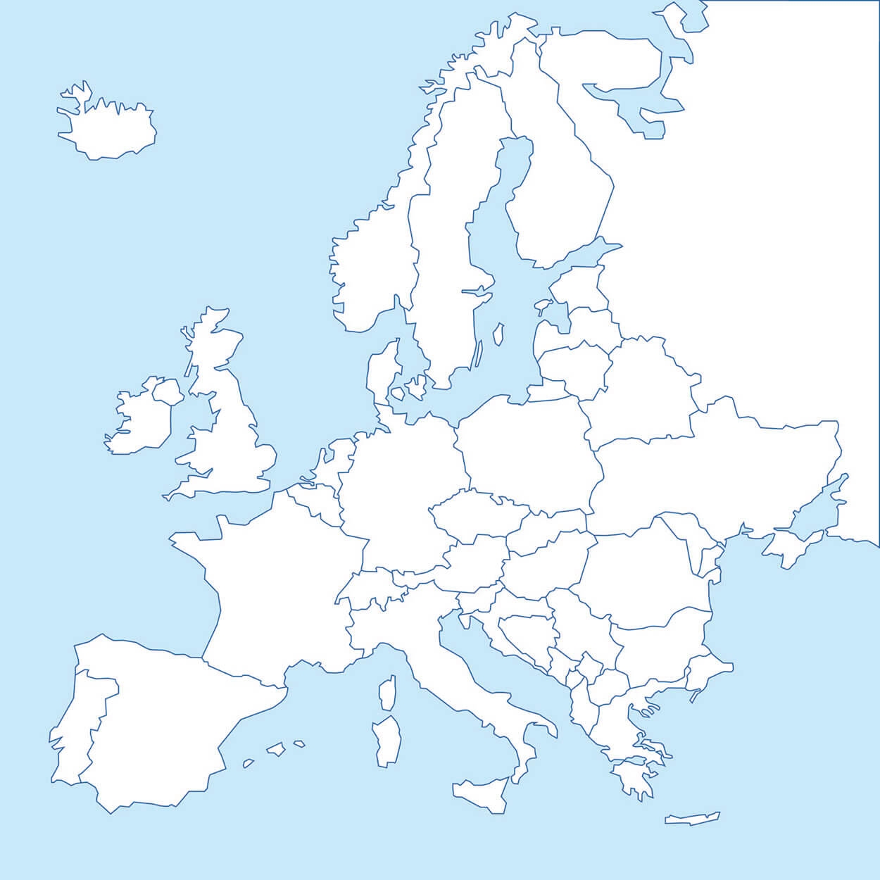 Printable Europe Map 1 Free Download And Print For You 