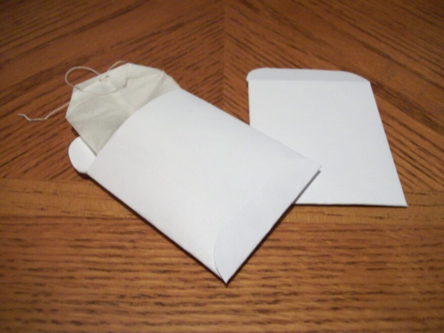 Printable Tea Bag Envelope Template Or Seed Packet Template Etsy